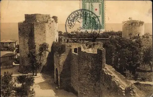 Ak Konstantinopel Istanbul Türkei, Le Chateau des Sept Tours, Jedikoulé