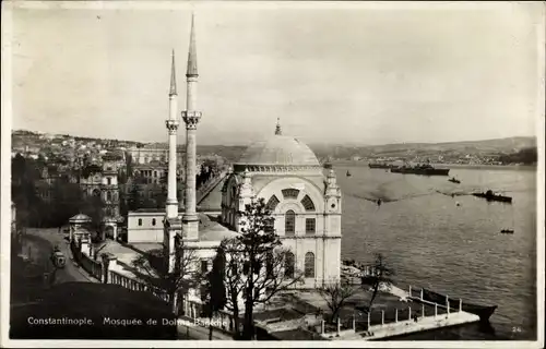 Ak Konstantinopel Istanbul Türkei, Mosquée de Dolma, Baghtsche
