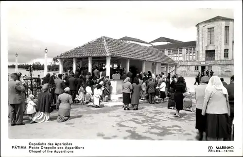Ak Fatima Portugal, Chapel of the Apparitions