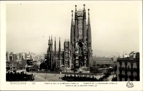 Ak Barcelona Katalonien Spanien, Temple de la Sainte Famille