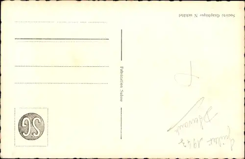 Ak Champéry Kanton Wallis, Les Dents Blanches