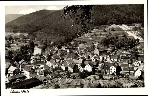 Ak Schönau in der Pfalz, Panorama vom Ort