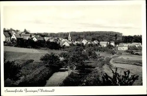 Ak Fussingen Waldbrunn im Westerwald, Panorama