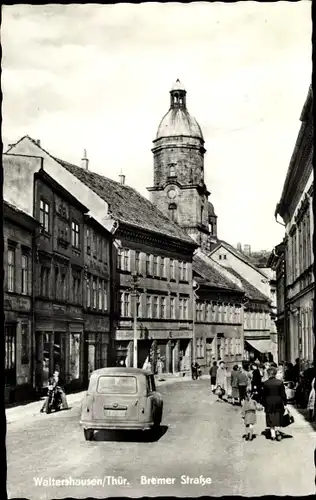 Ak Waltershausen in Thüringen, Bremer Straße