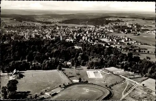 Ak Donaueschingen im Schwarzwald, Ortspanorama