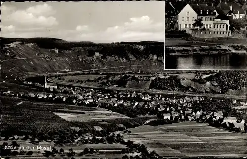 Ak Kröv an der Mosel, Ortspanorama