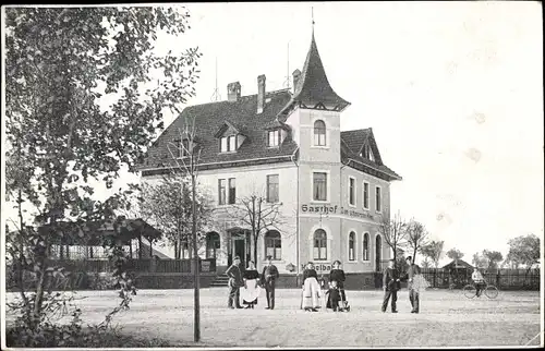 Ak Fischbach Arnsdorf Sachsen, Gasthof zum schwarzen Ross