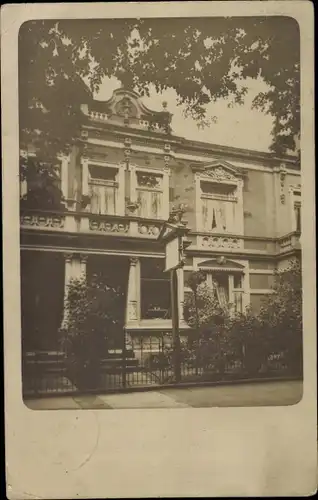 Foto Ak Hamburg Mitte Altstadt, Durchblick zum Haus