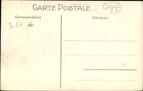 Ak Bruxelles Brüssel, Exposition 1910, L'Incendie des 14-15 Aout 1910, La Grande Terrasse