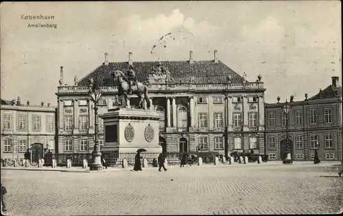 Ak København Kopenhagen Dänemark, Amalienborg