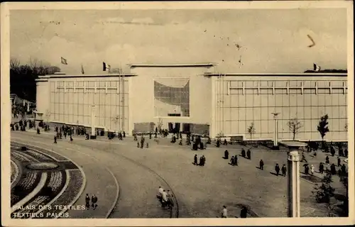 Ak Bruxelles Brüssel, Exposition, Weltausstellung 1935, Palais des Textiles