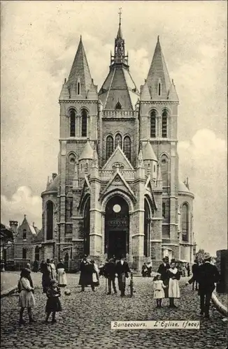 Ak Bon Secours Bonsecours Péruwelz Hennegau, l'Eglise