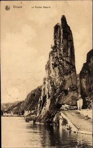 Ak Dinant Wallonien Namur, Le Rocher Bayard