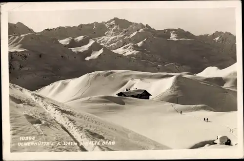 Ak St. Anton am Arlberg Tirol, Ulmer Hütte g. Kalte Berg