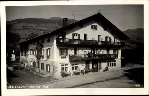 Ak Westendorf in Tirol, Gasthof Post