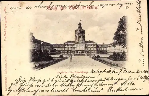 Ak Berlin Charlottenburg, Schloss Charlottenburg
