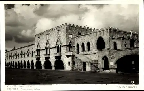 Ak Insel Rhodos Griechenland, Government Palace