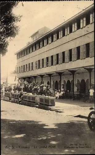 Ak Conakry Konakry Guinea, Le Grand Hotel