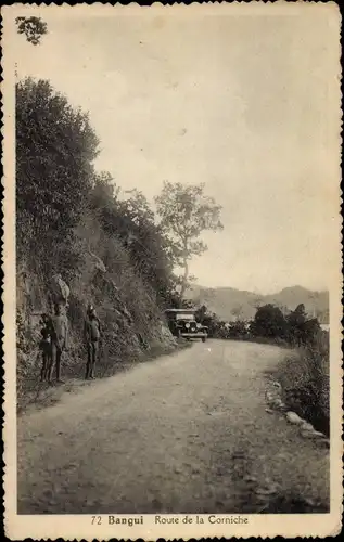 Ak Bangui Zentralafrikanische Republik, Route de la Corniche