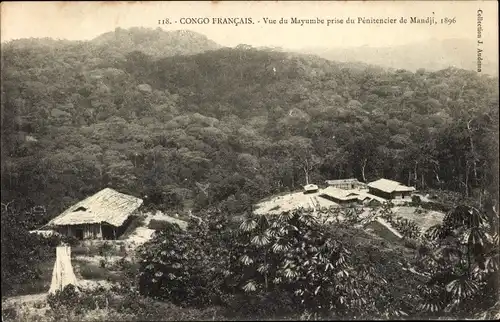 Ak Mandji Gabun, vue du Mayumbe prise du Penitencier