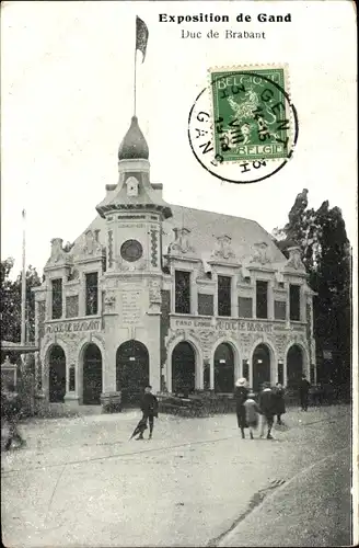 Ak Gand Gent Ostflandern, Duc de Brabant, Exposition 1913