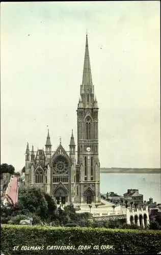 Ak Cobh Queenstown County Cork Irland, St. Colman's Cathedral