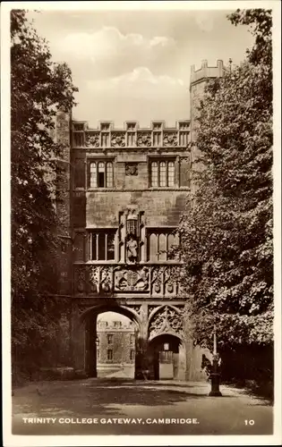 Ak Cambridge East England, Trinity College Gateway