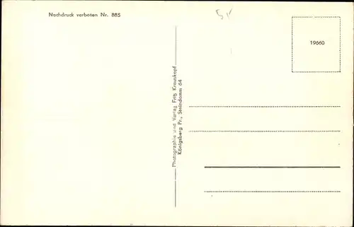 Ak Baltijsk Pillau Ostpreußen, Nordermole im Sturm, Leuchtturm