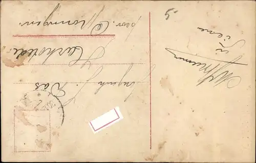 Ak Glückwunsch Neujahr, Musizierende Kinder, Hufeisen