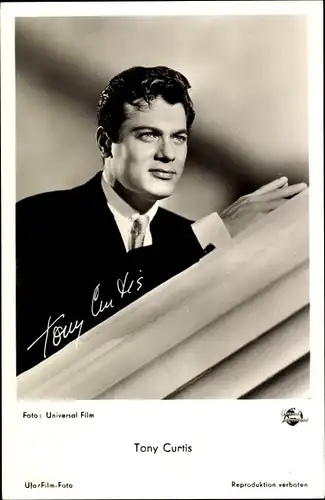 Ak Schauspieler Tony Curtis, Portrait