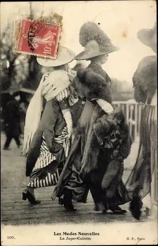 Ak Les Modes Nouvelles, la Jupe Culotte