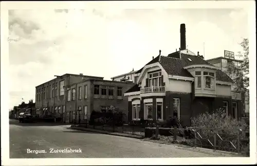 Ak Bergum Burgum Friesland Niederlande, Zuivelfabriek