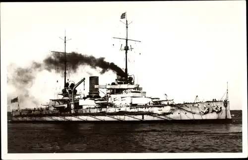 Foto Ak Deutsches Kriegsschiff, Schlachtkreuzer SMS Posen, Kaiserliche Marine