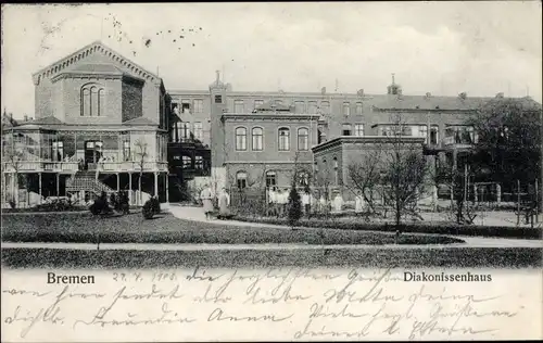 Ak Hansestadt Bremen, Diakonissenhaus