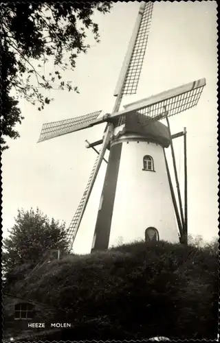 Ak Heeze Nordbrabant Niederlande, Molen