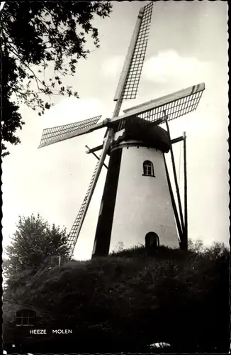 Ak Heeze Nordbrabant Niederlande, Molen