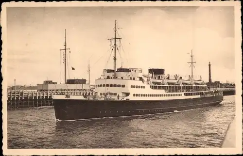 Ak Oostende Ostende Westflandern, La Malle, Dampfer Prins Albert
