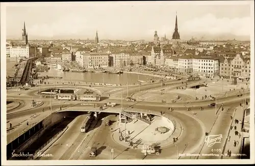 Ak Stockholm Schweden, Slussen