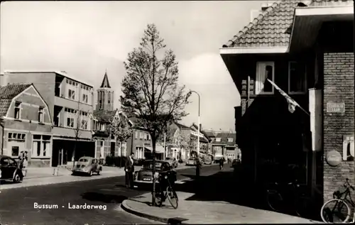 Ak Bussum Nordholland Niederlande, Laarderweg