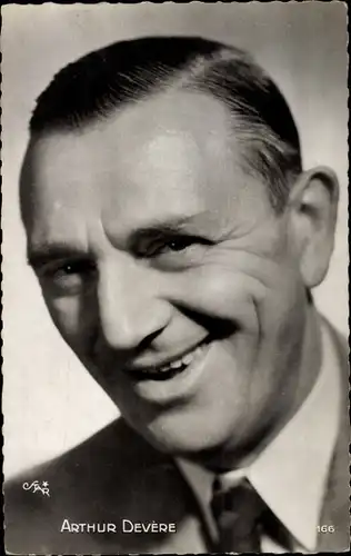 Ak Schauspieler Arthur Devere, Portrait