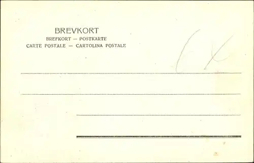 Ak Voksenkollen Oslo Norwegen, Straßenpartie