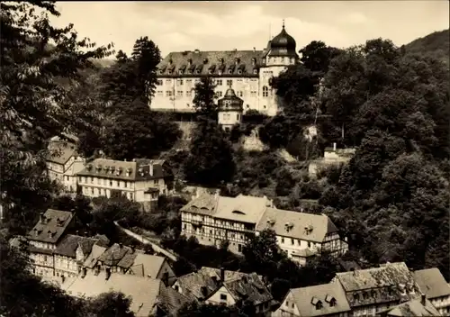 Ak Stolberg im Harz, Am Schloss