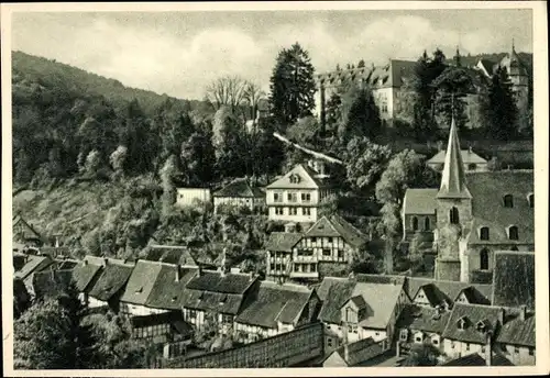 Ak Stolberg im Harz, Teilansicht der Stadt