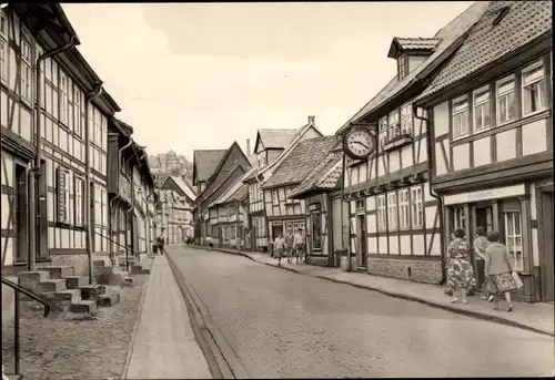 Ak Stolberg im Harz, Thomas Müntzer Gasse