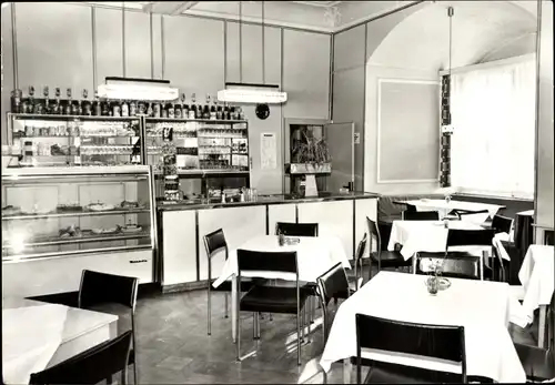 Ak Stolberg im Harz, FDGB Erholungsheim Comenius, Gaststätte