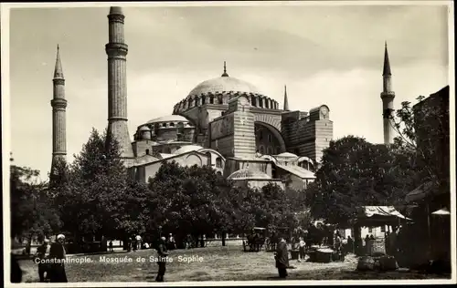 Ak Konstantinopel Istanbul Türkei, Mosquee de Sainte Sophie