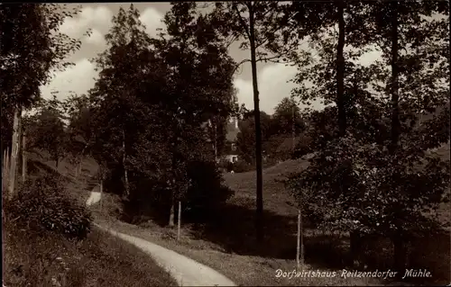 Ak Dresden Schönfeld Weißig Reitzendorf, Dorfwirtshaus, Reitzendorfer Mühle