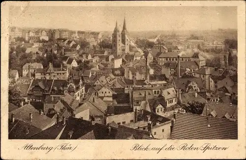 Ak Altenburg in Thüringen, Blick auf die Roten Spitzen