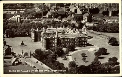 Ak Holyrood Edinburgh Schottland, Holyrood Palace, from the Park