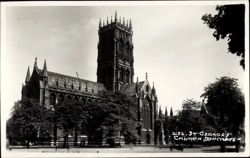 Foto Ak Doncaster Yorkshire England, St George's Church